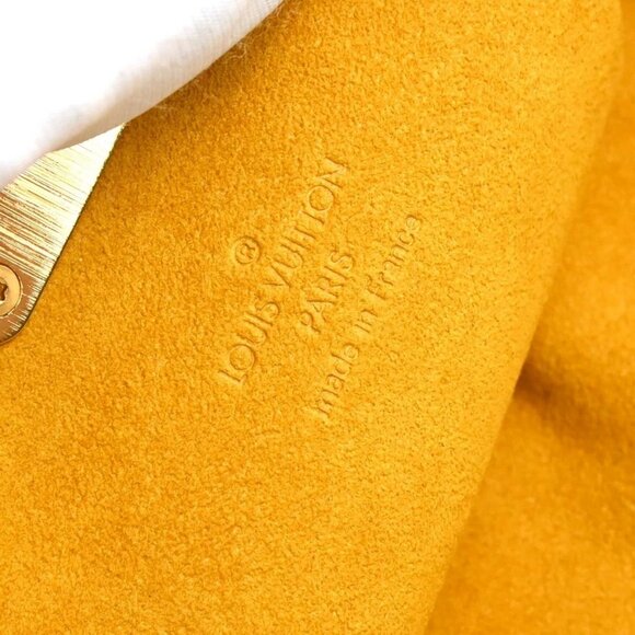 Louis Vuitton Blue Monogram Denim Pochette Plat Clutch - Picture 7 of 8